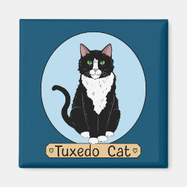 Imán Gato de Tuxedo