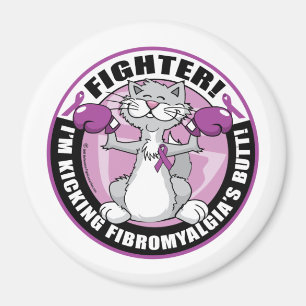 Imán Gato del combatiente del Fibromyalgia