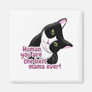Imán Gato del día de la madre