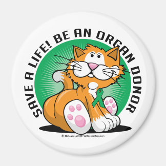 Imán Gato del donante de órganos