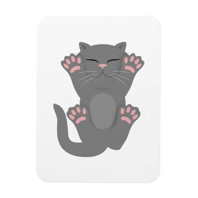 Imán Gato durmiendo (Vertical)