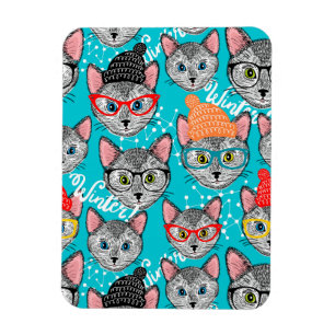 Imán Gato en el gorra