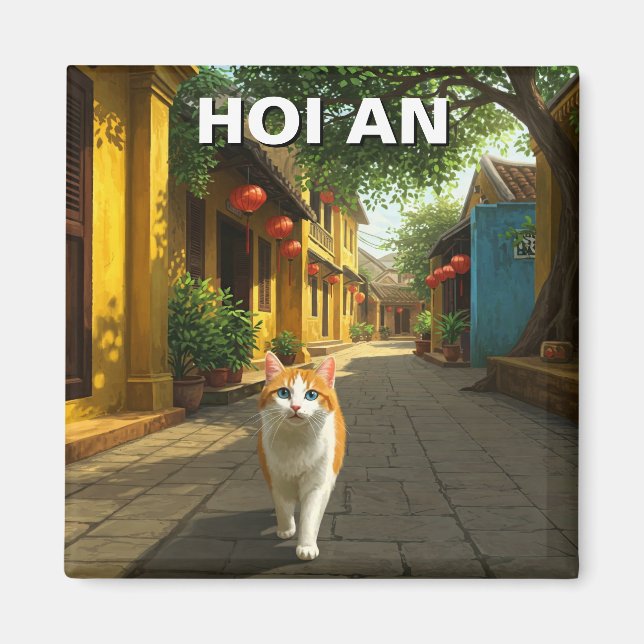 Imán Gato en Hoi y Vietnam (Frente)