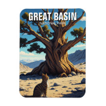 Gato en la Gran Cuenca del Parque Nacional Nevada