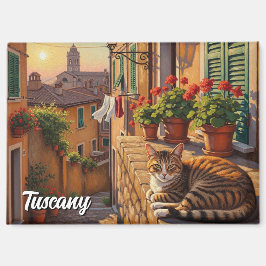 Imán Gato en la Italia toscana