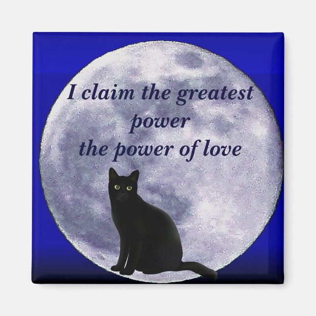 Imán Gato en la luna_ (Frente)