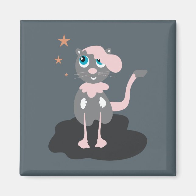 Imán Gato en marcha (Frente)