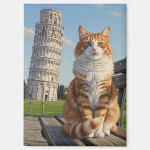 Imán Gato en Pisa Italia