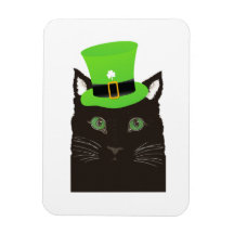 Gato genial con un sombrero verde