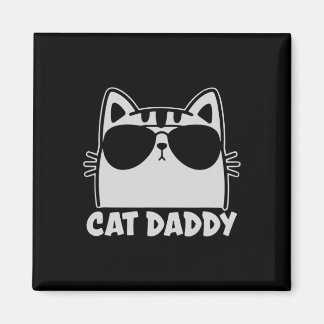 Imán Gato genial Papá Gafas divertidas regalo amante de