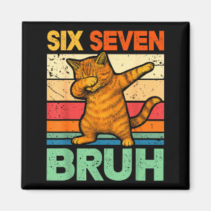 Imán Gato haciendo dab Bruh 67 Meme 6 7 Seis Siete