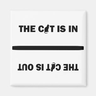 Imán Gato In/Out
