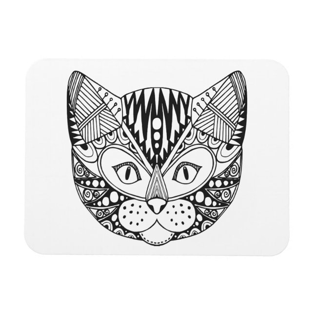Imán Gato inspirado (Horizontal)