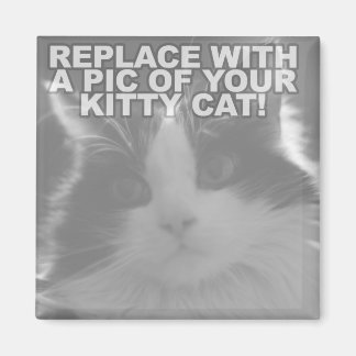 Imán Gato Kitty Personalizado