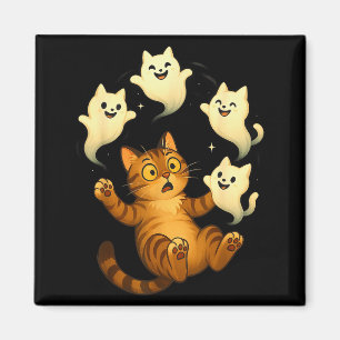 Imán Gato Meme Divertido Soky Halloween Gatito