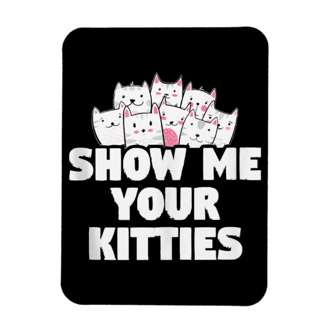 Imán Gato Muéstrame Tus Gatitos (Vertical)