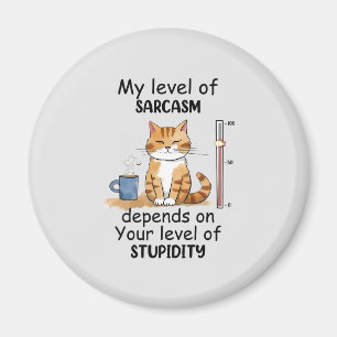 Imán Gato Naranja suave y dulce