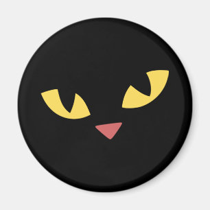 Imán Gato negro