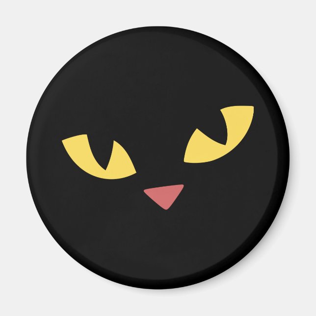 Imán Gato negro (Frente)