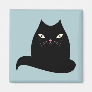 Imán Gato negro