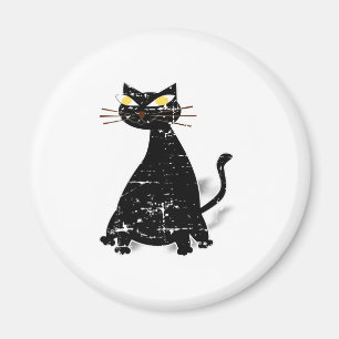 Imán Gato negro de grasa con problemas