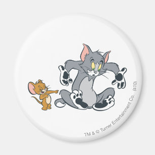 Imán Gato negro de la pata de Tom y Jerry