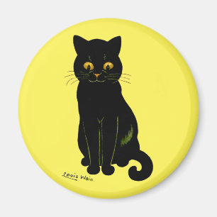 Imán Gato negro, Louis Wain