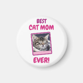 IMÁN GATO PERSONALIZADO MAMÁ MADRE SIEMPRE MASCOTA AMOR