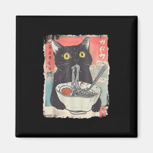 Imán Gato Ramen Noodle japonés Anime Manga Ramen Kawaii