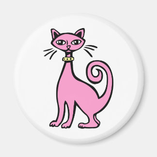 Imán Gato retro