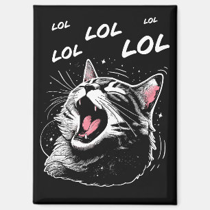 Imán Gato riendo LOL