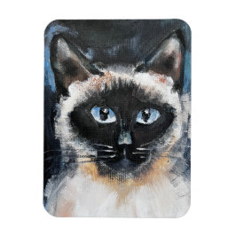 Imán gato siamés