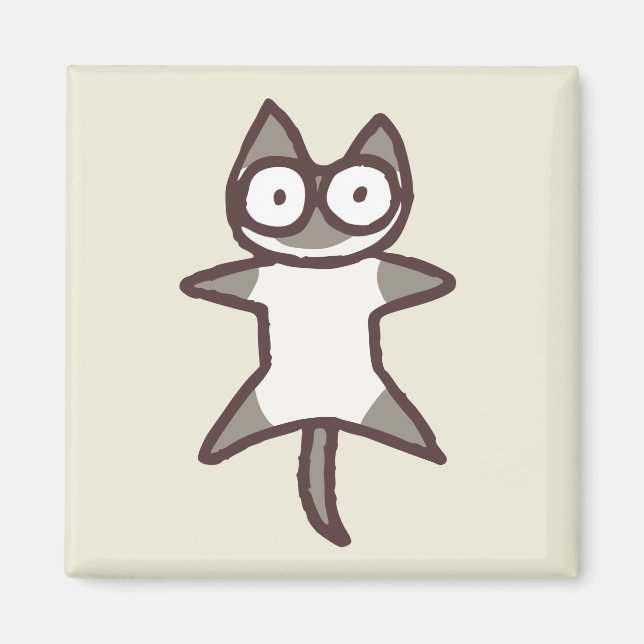 Imán Gato siamés (Frente)