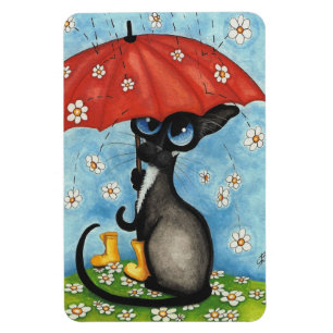 Imán Gato siamés de BiHrLe Magnet