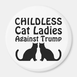 Imán Gato sin hijos contra Trump