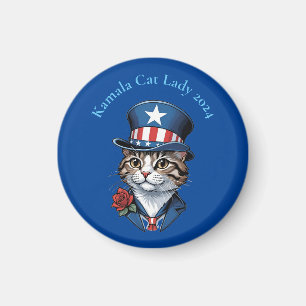 Imán Gato sin hijos Lady 2024 Thunder_Cove