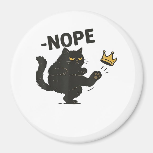 Imán Gato Sin Reyes En América  (Frente)