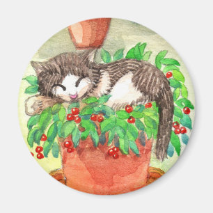 Imán Gato somnoliento