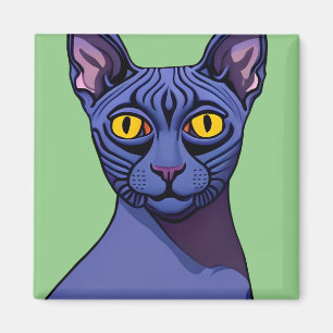 Imán Gato Sphynx