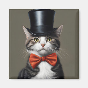Imán Gato victoriano
