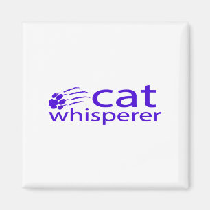 Imán Gato Whisperer T Shirt Regalo Para Los Amantes Del