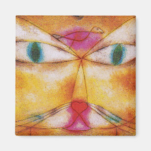 Imán Gato y pájaro - arte abstracto - Paul Klee