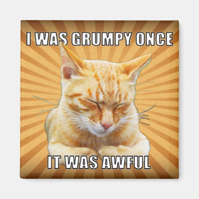 Imán Gato Zen (Frente)