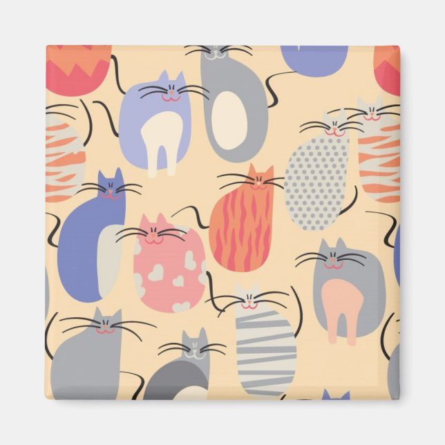 Imán Gatos (Frente)