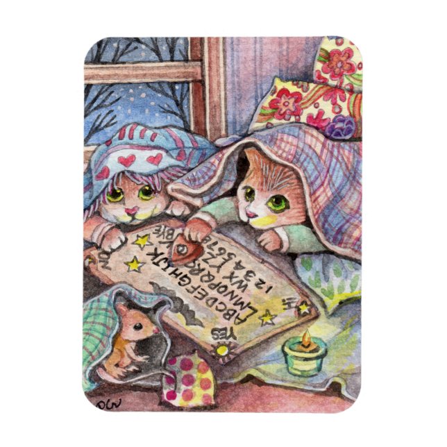 Imán Gatos atemorizantes (Vertical)