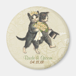 Imán Gatos de Boda