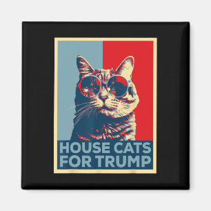 Imán Gatos De Casa Para Trump 2024