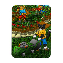 Gatos de jardinería de verano