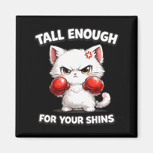 Imán Gatos Enfadados Lindos Guantes de Boxeo Divertido