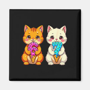 Imán Gatos Kawaii Lindos Neko 67 Meme Divertido Seis Si